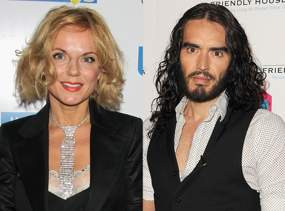 Geri Halliwell, Russell Brand Geri Halliwell, Russell Brand